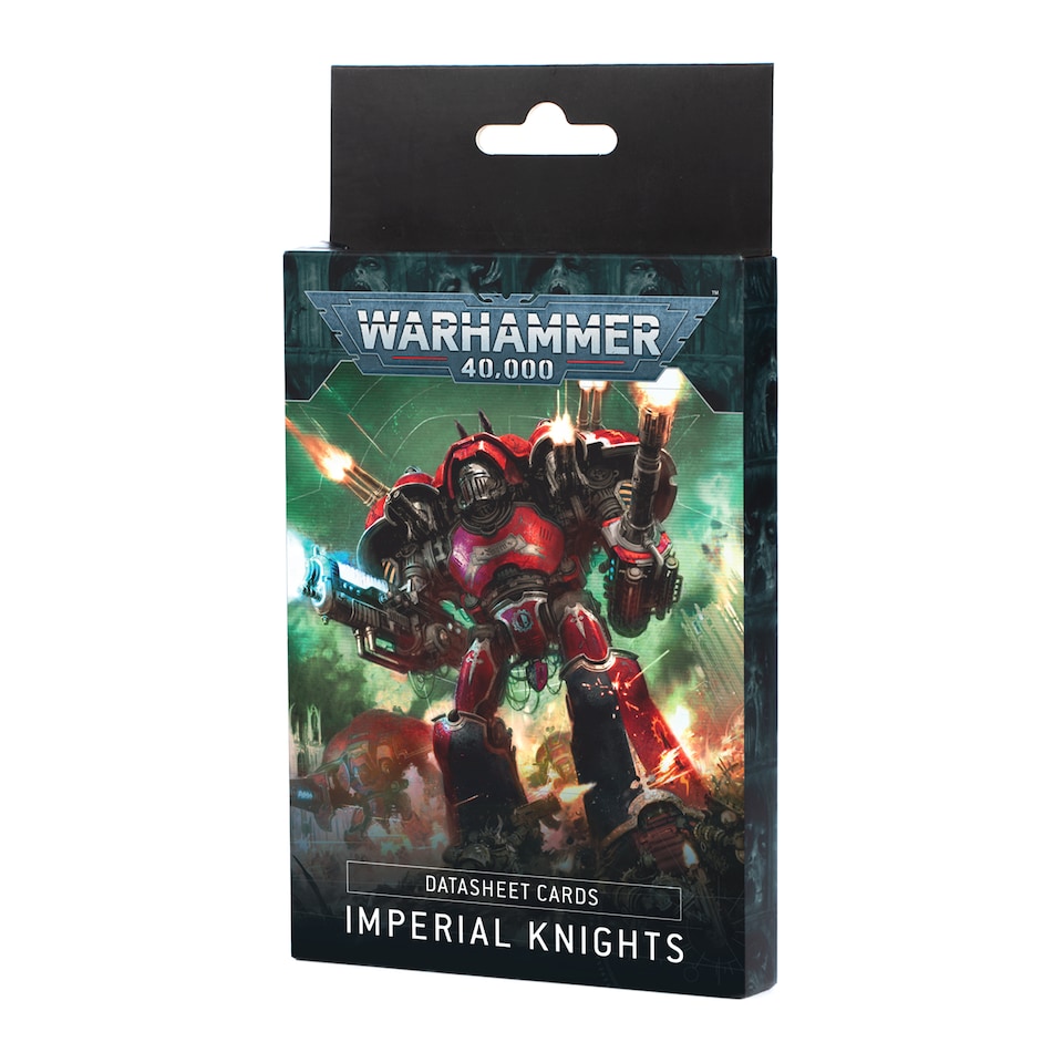 Datasheet Cards Imperial Knights Warhammer 40K