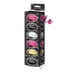 image 3 of 6 x Rolls Traditional Curling Ribbon Pink Red Gold Silver Black Wrapping Christmas Presents