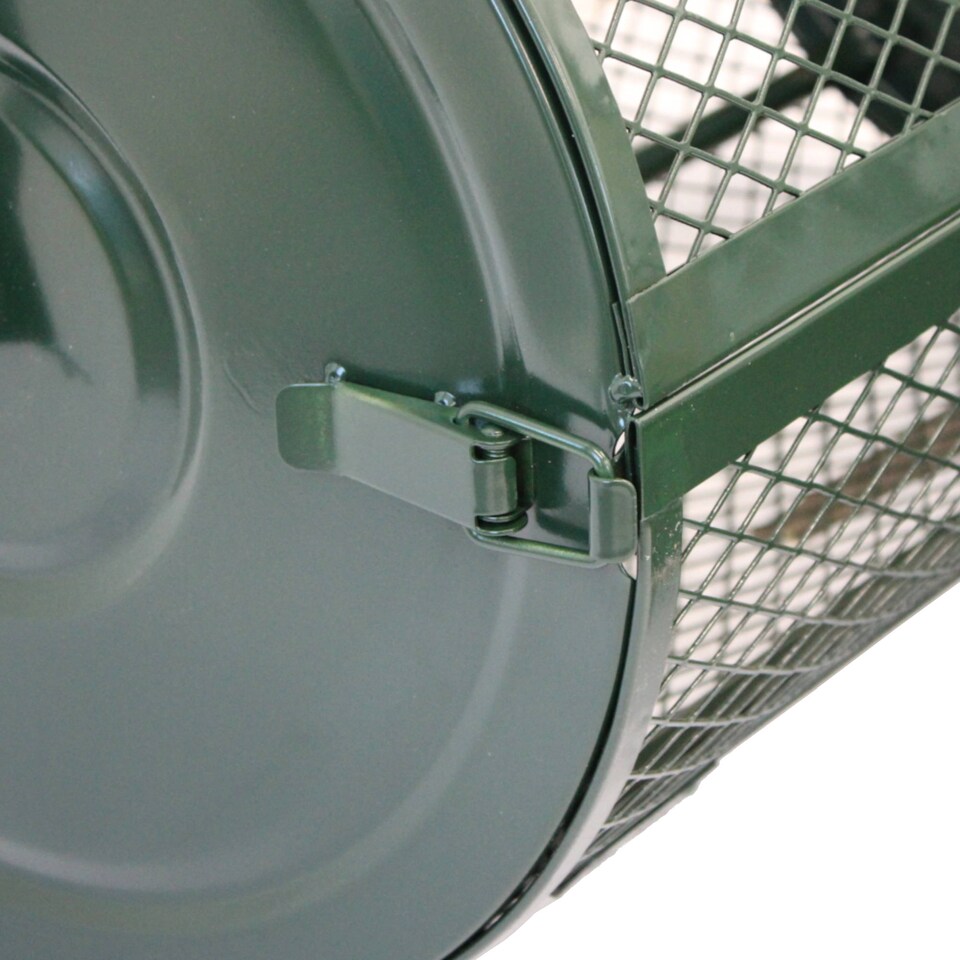 image 1 of Heavy Duty 72L Garden Lawn Compost Spreader Fertiliser Manure Roller