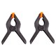 image 1 of Blackspur Heavy-Duty Spring Clamps - 114mm - Black - Pack of 2