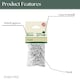 image 4 of Marco Paul Metal Silver Hanging Basket Chain 14" Silver