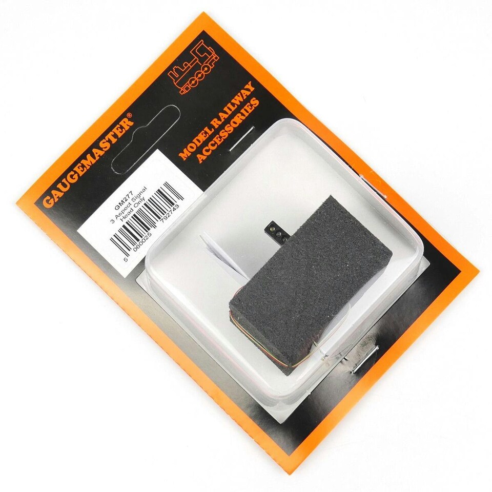 image 1 of Gaugemaster Track 3 Aspect Signal Head N Scale