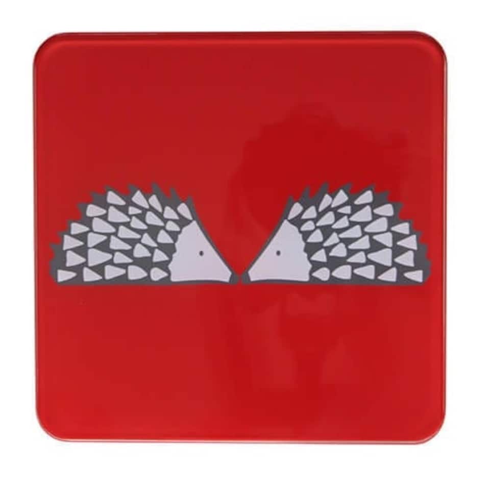 image 1 of Scion Living Spike Red Hot Pot Stand