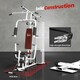 image 5 of HOMCOM Multifunction Home Gym Weight Training Station Machine White