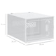 image 7 of HOMCOM 8PCS Stackable Clear Plastic Shoe Storage Box for UK/EU Size 12/46 
