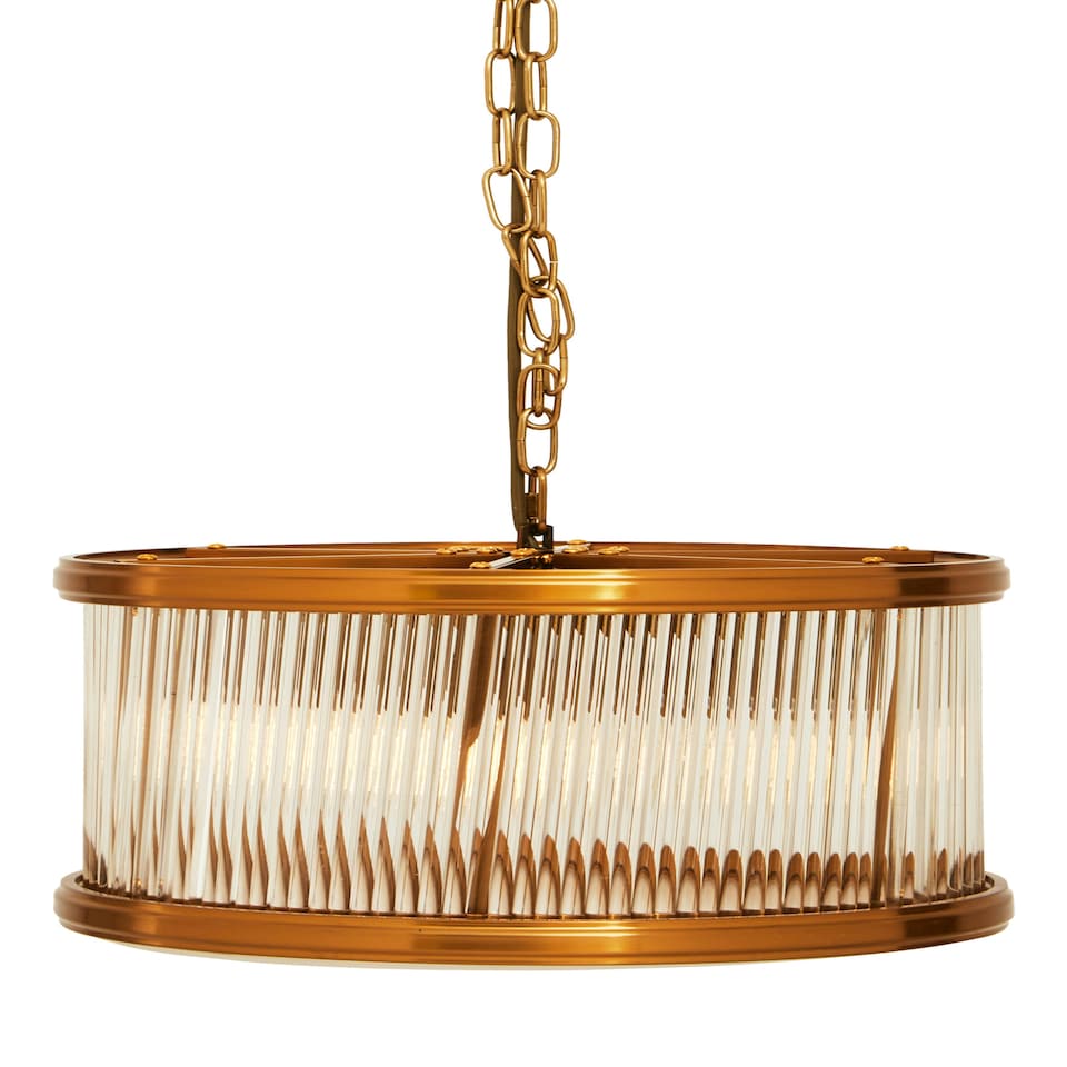 image 1 of Interiors by Premier 5 Bulb Small Bronze Pendant Light