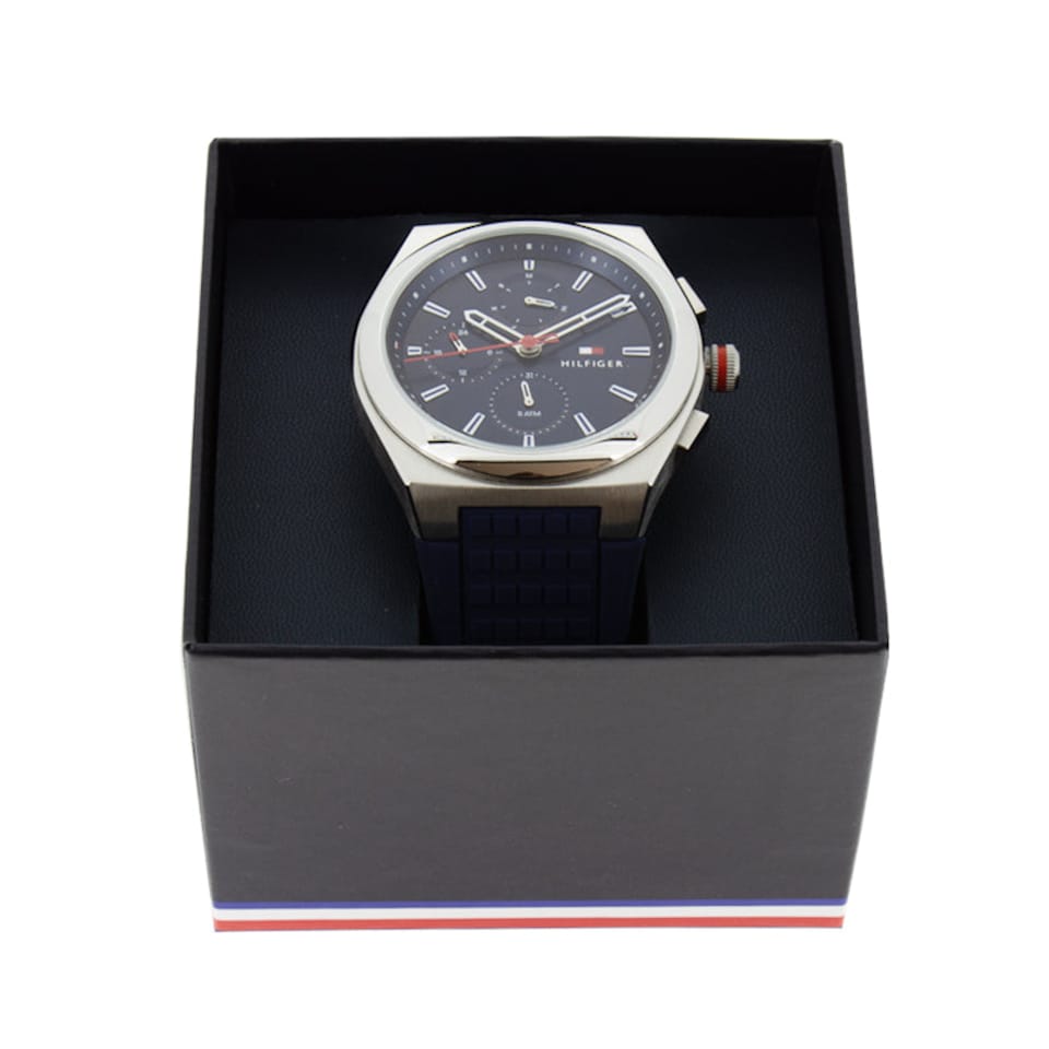 image 1 of Tommy Hilfiger Blue Chronograph Men's Watch Connor 1791899 | Multi | Blue | One Size
