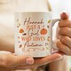 image 3 of Personalised Loves Autumn Mug White
