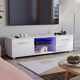 image 2 of Vida Designs Cosmo 2 Door LED TV Unit Entertainment Stand, 140cm, White