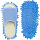 image 2 of Haven Mop Shoe High-Quality Microfiber Chenille Flexible & Elastic - Blue