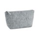image 3 of Bagbase Felt Accessory Bag - Grey Melange - 19cm x 9cm x 18cm Grey