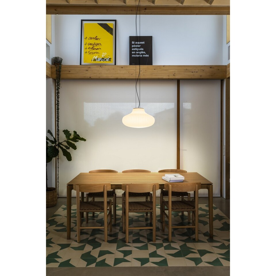image 1 of Isabelle 50cm Globe Pendant Ceiling Light Matt White