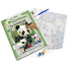 Painting by Numbers - Panda & Baby