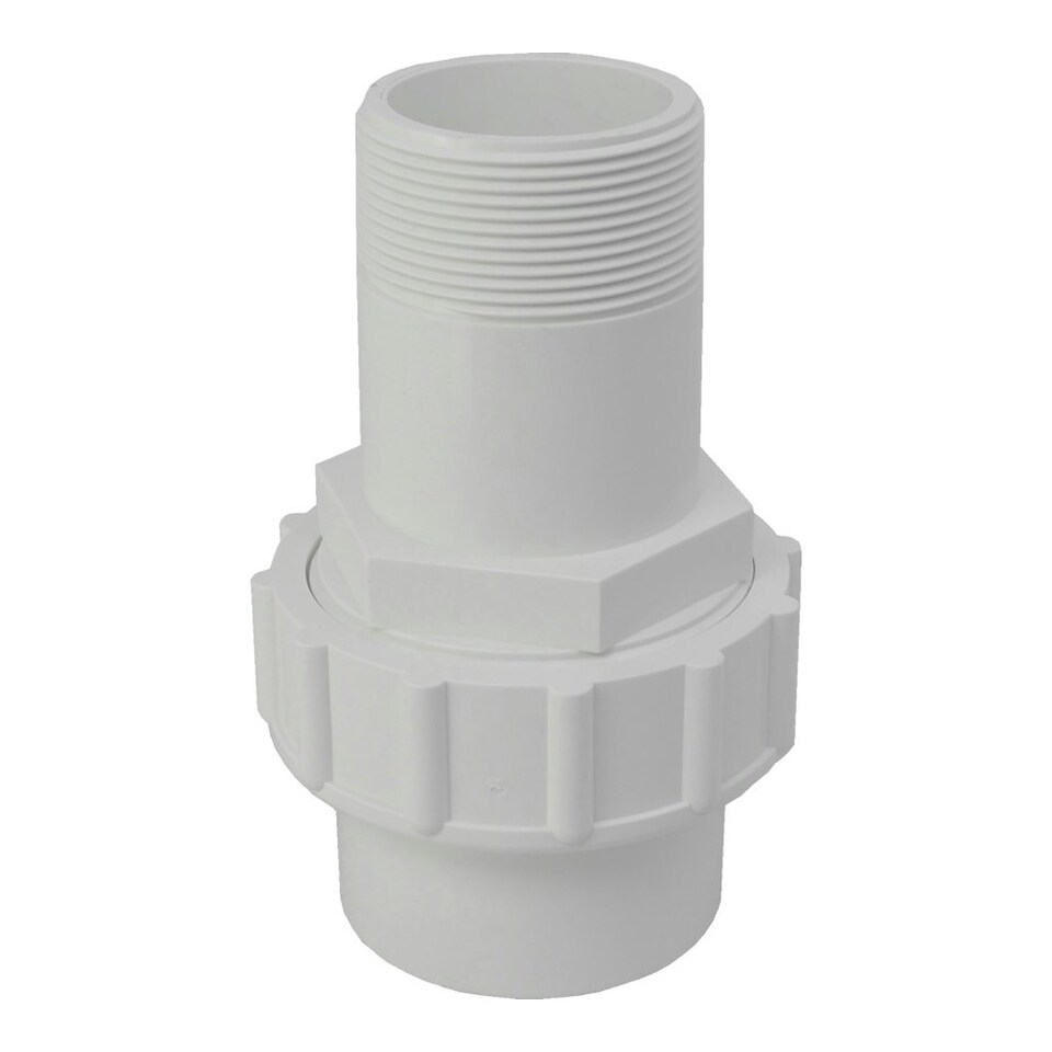 image 1 of Plastica 2in Socket Union P MT White Pack of 5