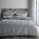 image 2 of Velosso Plain Teddy Fluffy and Warm Fleece Duvet Cover Set Red | Red | Super King