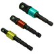 image 1 of Impact Power Extension Bar Allen Hex Socket Driver Adapters 1/4" 3/8" + 1/2"