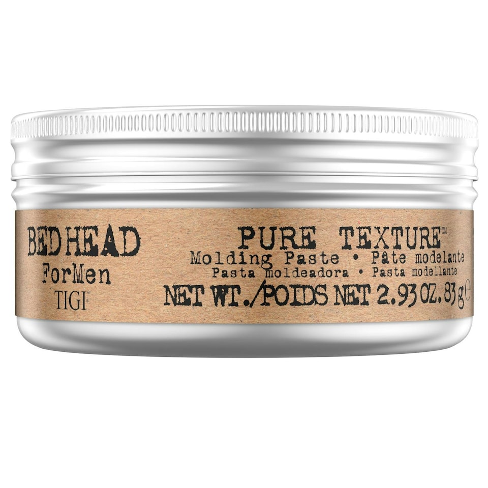image 1 of Bed Head for Men by TIGI Pure Texture Mens Hair Paste for Firm Hold 83g, 2pk