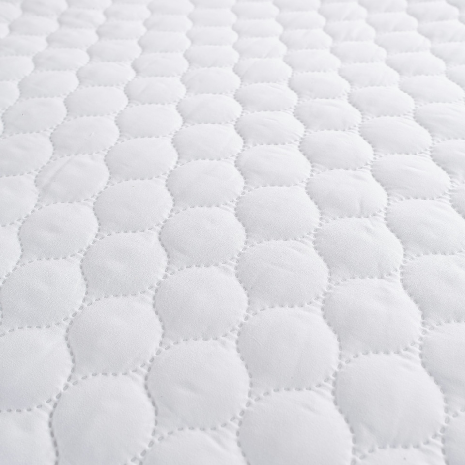 image 1 of Slumberdown Airstream Mattress Topper, Medium/Firm Support, Double | White | Double | 1