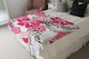 image 3 of Red & Pink Floral Blanket | Multi