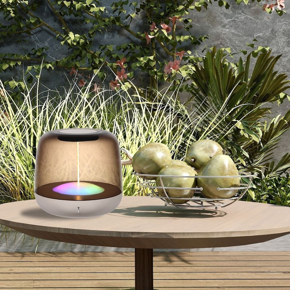 image 1 of Cordless Portable Mood Table Lamp – Modern Touch Sensor Light with Magnetic Filament | 5-Level Dimmable | For Bedrooms, Living Rooms, Cafes, Bars, Restaurants & Camping  (Cream)