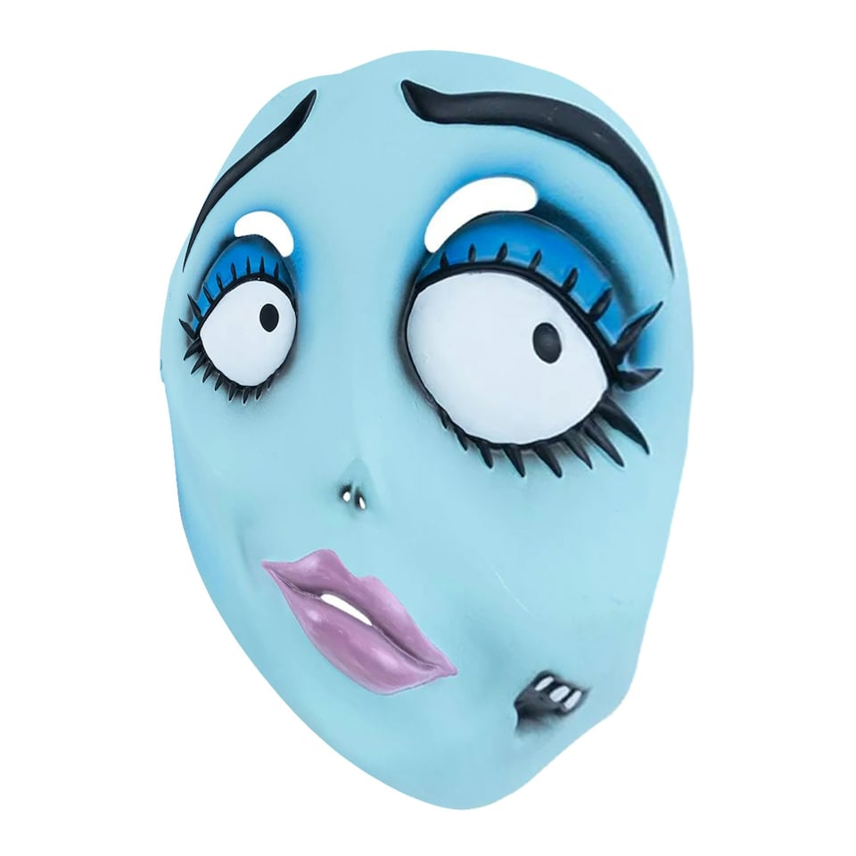 image 1 of Corpse Bride Womens/Ladies Emily Mask - Blue - One Size One Size