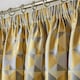 image 5 of Skandi Pencil Pleat Curtains - Ochre - 229 cm x 229 cm