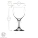 image 3 of LAV Misket White Wine Glasses - 170ml - Pack of 6