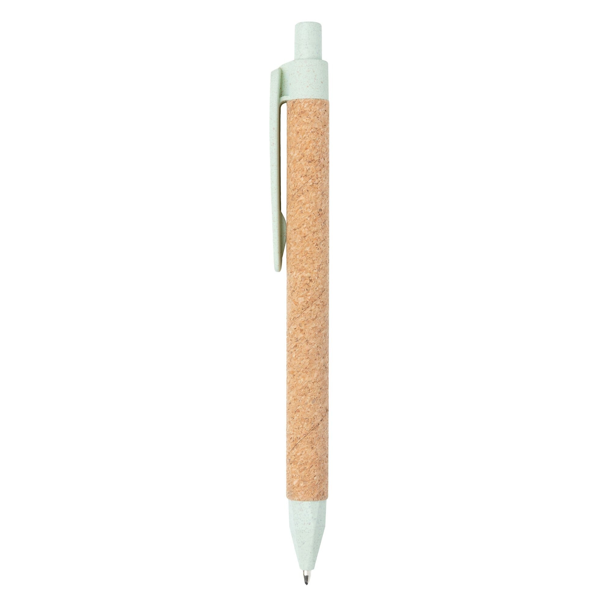 XD Collection Wheat Straw & Cork Pen - Green - One Size