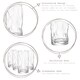 image 2 of Bormioli Rocco Sorgente Highball Glasses - 460ml - Pack of 4 | Clear | Clear
