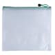 image 1 of Pack of 12 A3 Green PVC Mesh Zip Bags