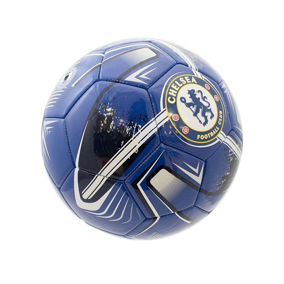 image 1 of Chelsea FC Turbine Crest Mini Football - Blue/White/Black - 1