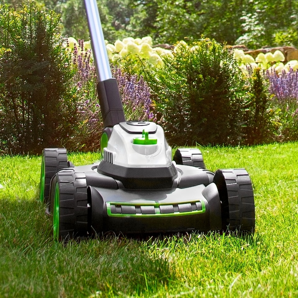 image 1 of Gtech GT50 Grass Edge Trimmer and SLM50 Lawnmower Body only Bundle