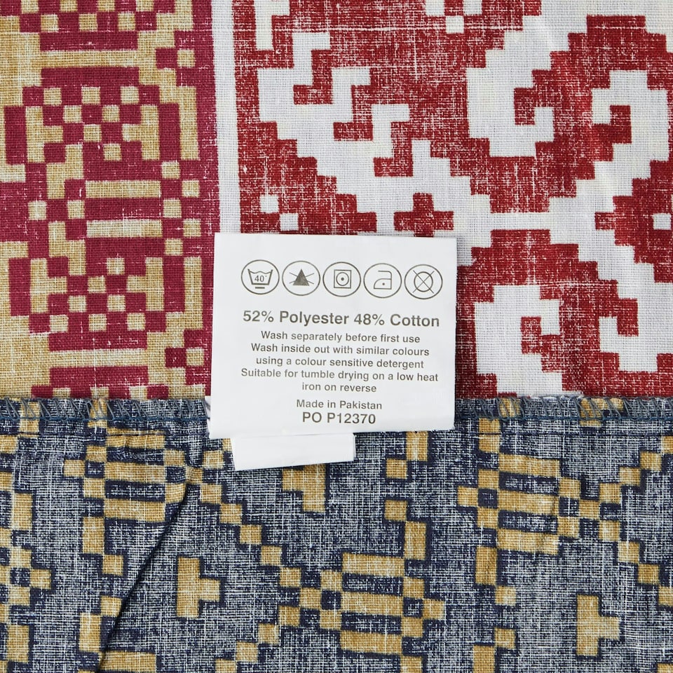 image 1 of Orkney Print Duvet Cover Set - Super King - Multi