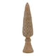 image 1 of Hill Interiors Pinecone Sculpture - Brown - 36cm x 8cm x 8cm