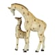 image 3 of Something Different Stand Tall Giraffe Mother And Baby Ornament - Cream/Brown - One Size