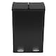 image 4 of 60L Dual Pedal Bin In Black