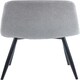 image 4 of Pair of Fenton Chairs Grey | Light Grey