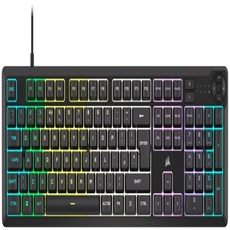 Corsair K55 Core Membrane Rgb Gaming Keyboard