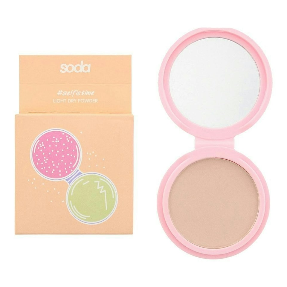 Soda #Selfietime Face Powder 8.5G - 104 Almond Latte
