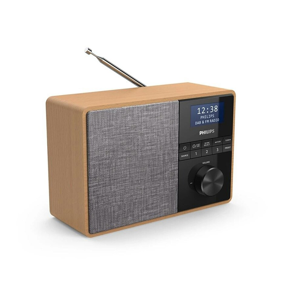 image 1 of Philips TAR5505-10 Black Audio Portable Bluetooth FM/DAB+ Digital Radio