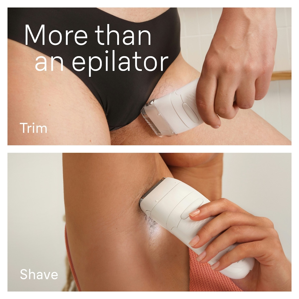 image 1 of Braun Silk-épil 7,  Epilator For Easy Hair Removal, Lasting Smooth Skin, 7-030, White/Flamingo