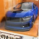 image 7 of 2024 Ford Mustang Dark Horse Blue Bigtime Muscle 1:24 Scale Jada 35276