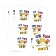 image 1 of What Will it Bee Gender Reveal Round Stickers 88mm - Sheet of 6