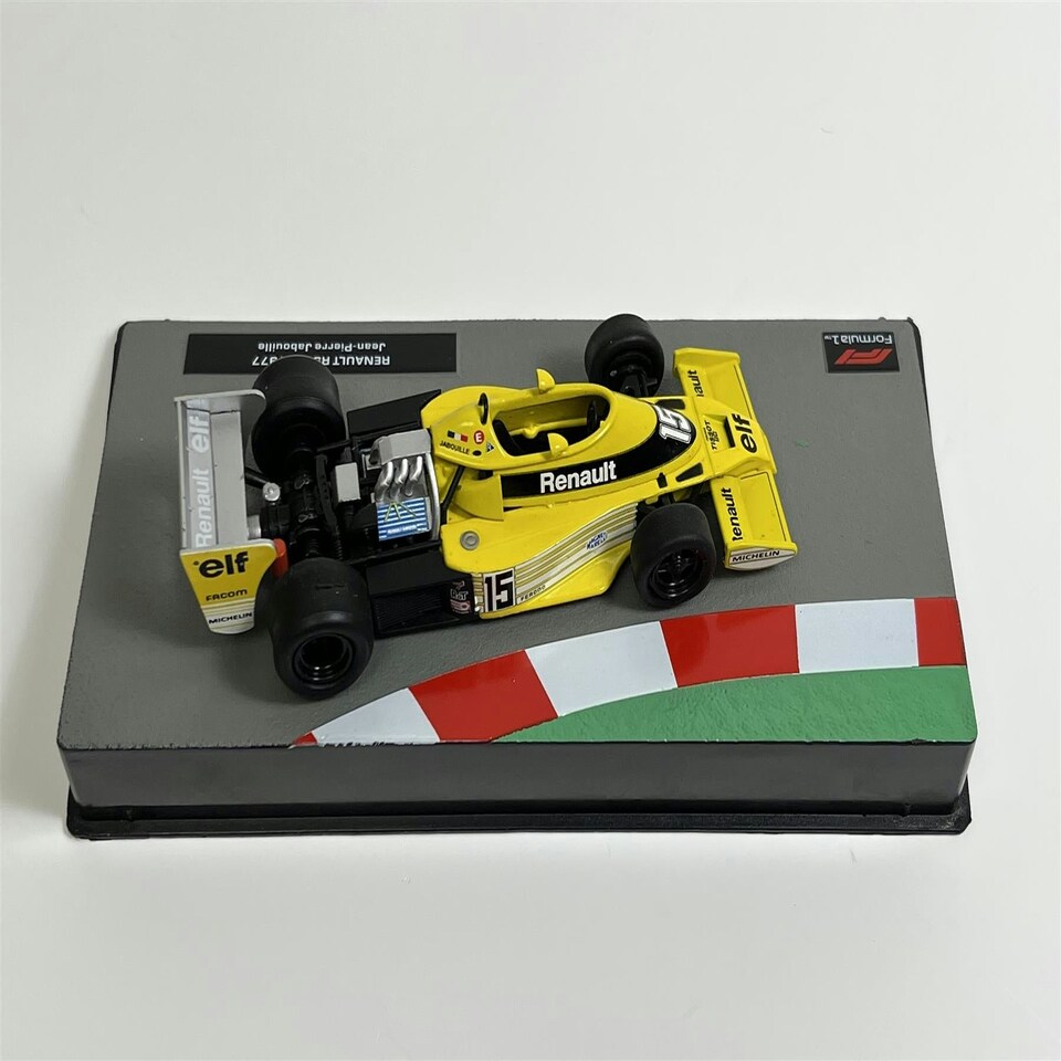 image 1 of Jean Pierre Jabouille Renault RS01 1977 1:43 Scale F1 Collection