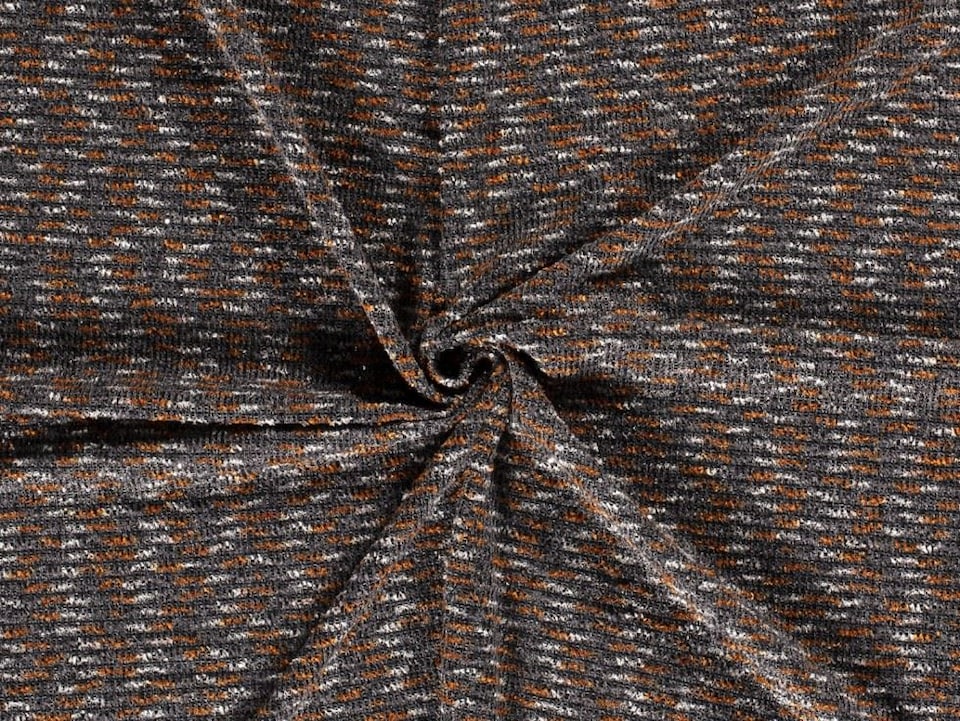 Brown Woven Tweed Coating Fabric for Dressmaking, 145cm / 57" Wide - per metre