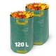 image 1 of Livivo Premium Garden Bags 120L Set of 2