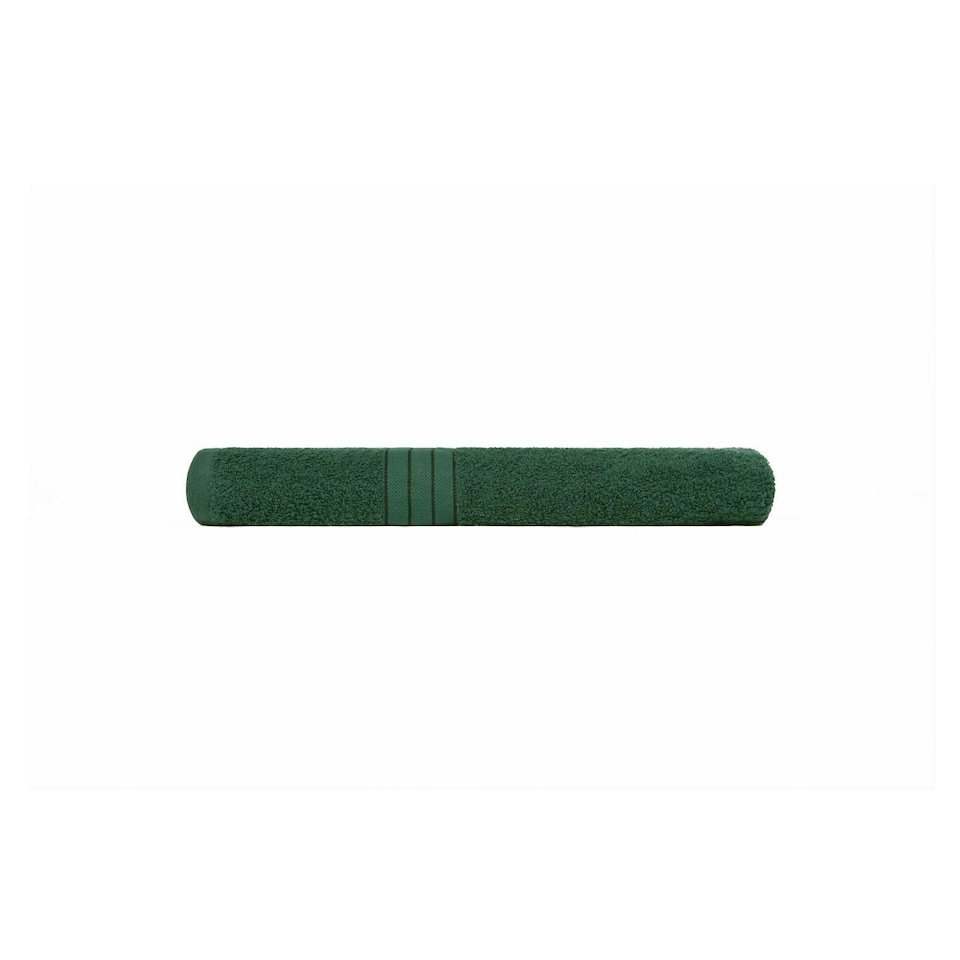 image 1 of OHS Luxury Soft 100% Cotton 500GSM Bathroom Bath Towel, 70x115cm - Forest Green