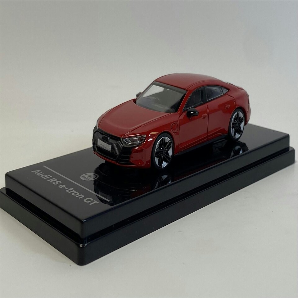 image 1 of Audi RS e-tron GT Tango Red RHD 1:64 Scale Paragon 65332