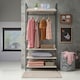 image 2 of Open Wardrobe with 4 Shelves