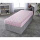image 4 of Kids Range Pink Unicorn Mattress - 6.5 Inch Deep, Soft Quilted Sleep Surface | Pink | European Small Single